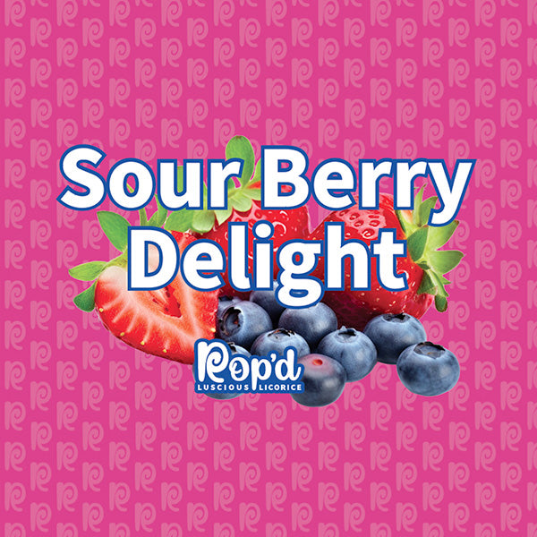 Sour Berry Delight Licorice Rope