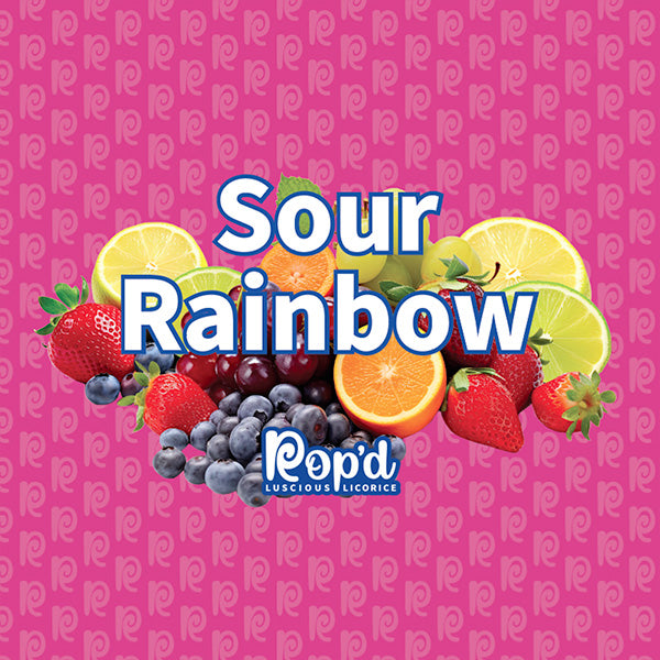 Sour Rainbow Licorice Rope