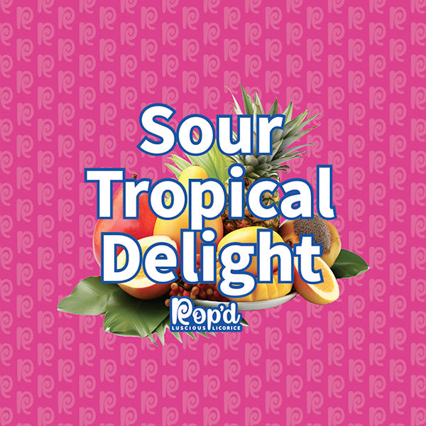Sour Tropical Delight Licorice Rope