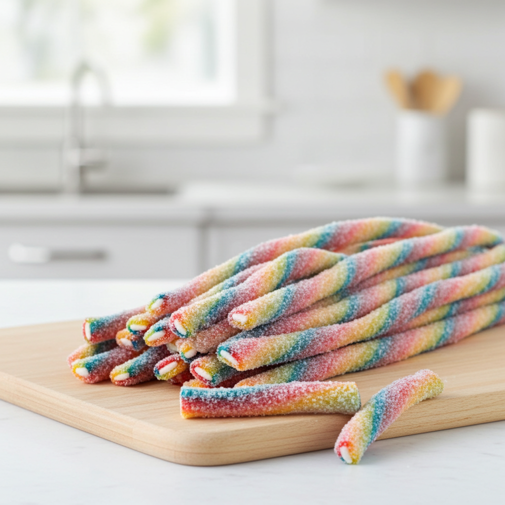 Sour Rainbow Licorice Rope