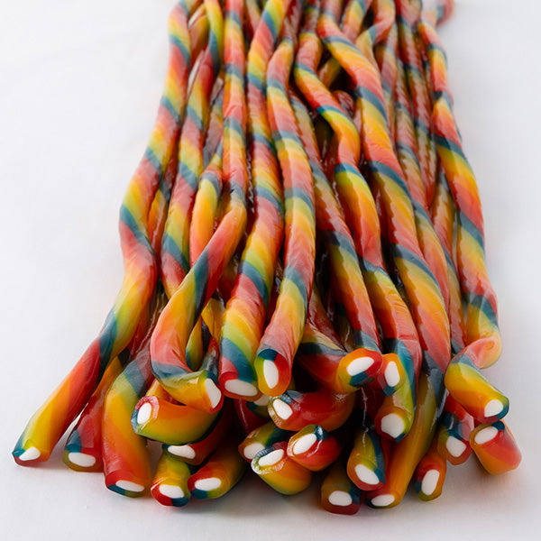 Sweet Rainbow Licorice Rope | 2-Foot European Gourmet – Rop'd Luscious ...