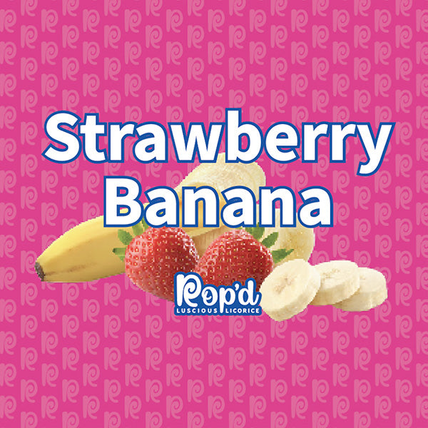 Sweet Strawberry Banana Licorice Rope