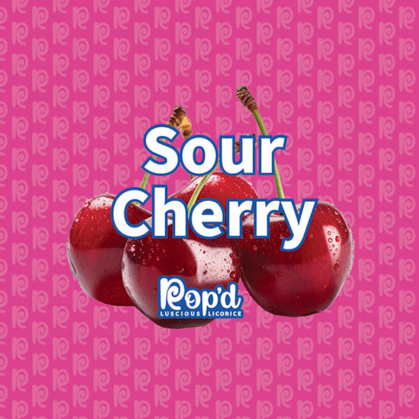 Sour Cherry Licorice Rope