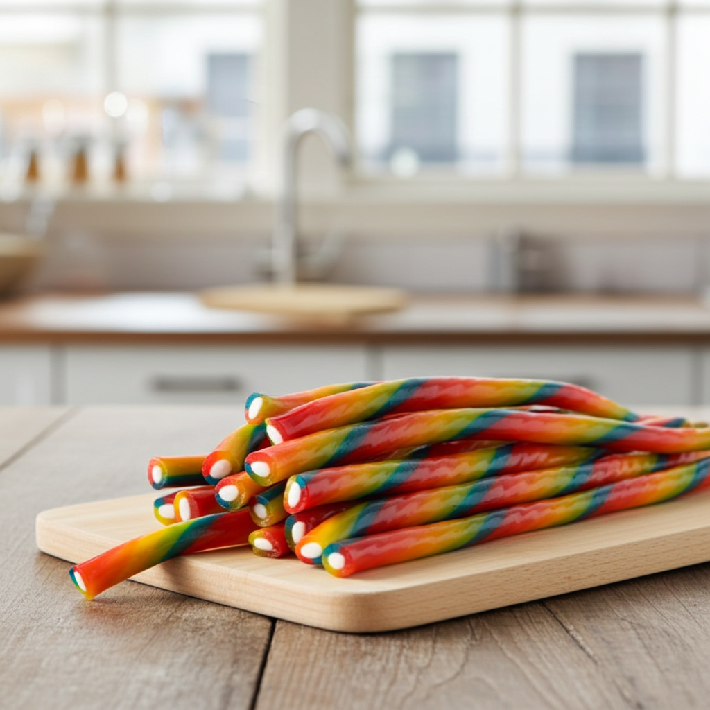 Sweet Rainbow Licorice Rope